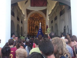 En la ermita del Rocío