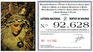 Papeleta Lotería de  Navidad Papeleta Lotería de Navidad