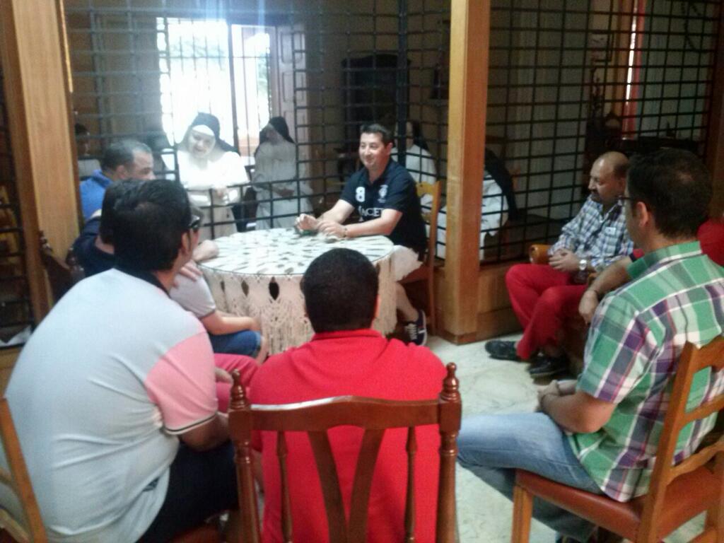 Visita de la hermandad a las Madres Dominicas